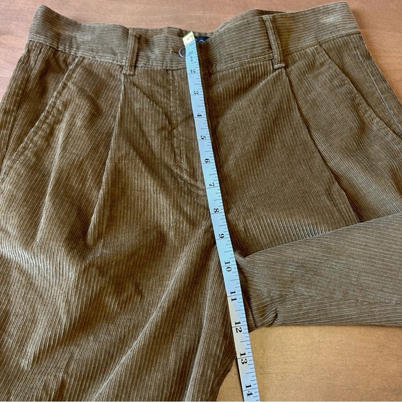 New COS Pleated Cotton Corduroy Trousers - Picture 13 of 15